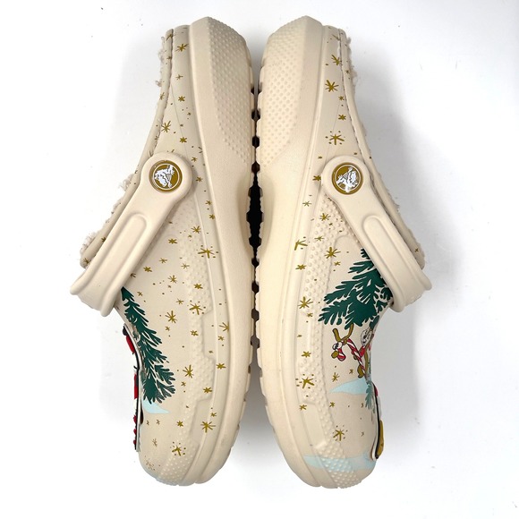 Crocs Disney Mickey Donald Christmas Holiday Cream Men 6 Women 8 2022 - Picture 7 of 13